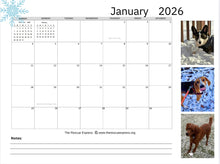 Load image into Gallery viewer, 2026 Rescue Express Calendar (Pre-Order)