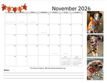 Load image into Gallery viewer, 2026 Rescue Express Calendar (Pre-Order)
