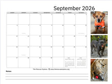 Load image into Gallery viewer, 2026 Rescue Express Calendar (Pre-Order)
