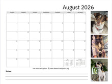 Load image into Gallery viewer, 2026 Rescue Express Calendar (Pre-Order)
